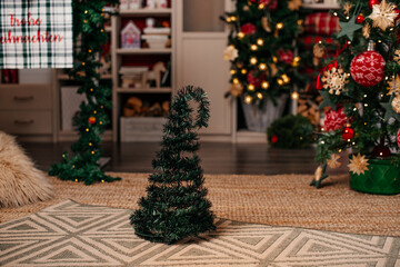 Tannenbaum Grinchbaum Dekoration  Weihnachtsbaum Tanne Grinch