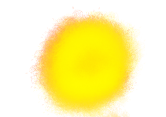 Yellow and orange abstract sun
