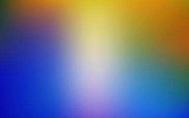 Obraz premium Light blue, yellow vector blur background.