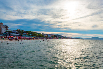 Obraz premium praia de Canasvieiras Florianopolis brasil