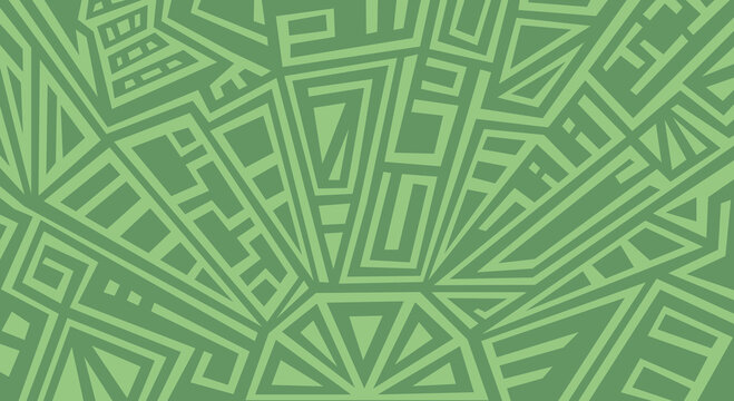 Inca Or Aztec Background Pattern