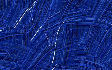 Dark BLUE vector texture with wry lines.
