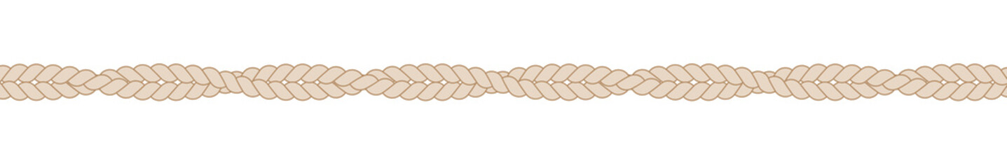 Collection of Brown and Red Ropes in Various Style.