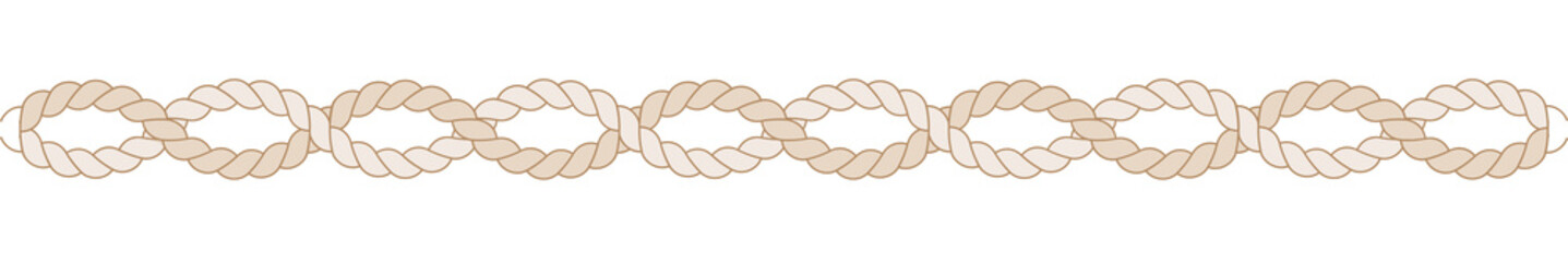 Collection of Brown and Red Ropes in Various Style.