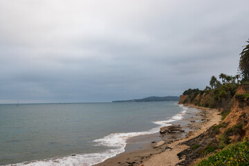 Santa Barbara, California, USA, Butterfly Beach Seascape