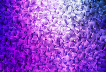 Light Purple, Pink vector abstract polygonal template.