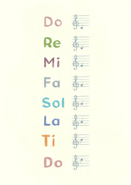 Music Notes Poster