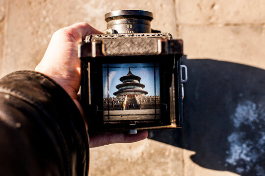 Temple of Heaven in Beijing, China.