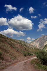 Fototapeta na wymiar Pamir mountains