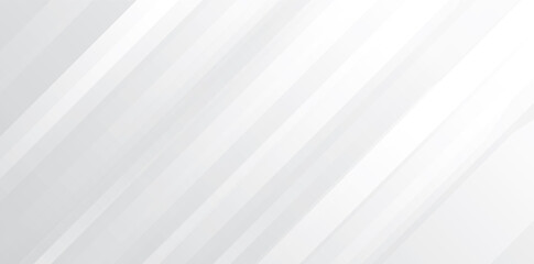 Obraz premium Light silver geometric stripes diagonal background,white and gray abstract modern design