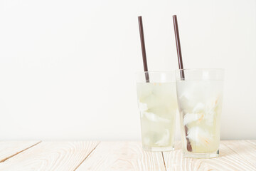 coconut water or coconut juice