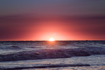 atardecer
