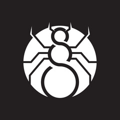 Ant logo template vector icon