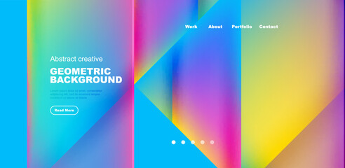 Dynamic bright lines abstract background, stripes with fluid colors, liquid gradients. Vector Illustration For Wallpaper, Banner, Background, Card, Book Illustration, landing page