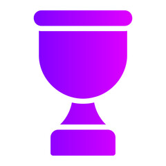 trophy gradient icon