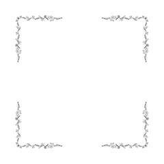 rounded rectangle frame, round border,