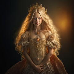 crowned sun fairy princess