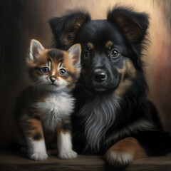 Dogs and cats best friends