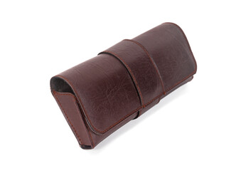 Glasses case isolated on white background