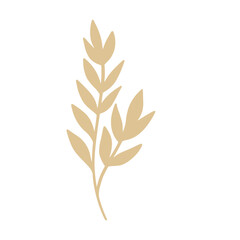 Hand Drawn Boho Flower Organic Floral Decorative