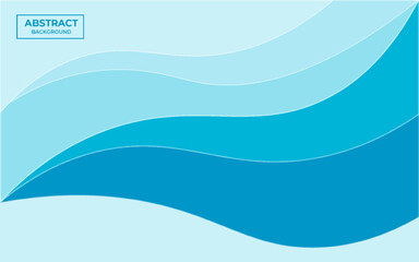 Modern abstract elegant blue banner background