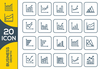 BUSINESS ICON SET DESIGN