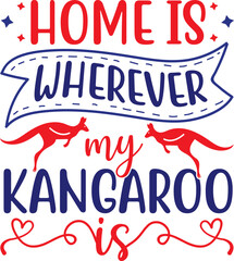 home is wherever my kangaroo is