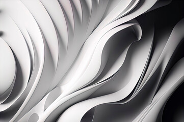 withe abstract fluid wave wallpaper, white background, white color