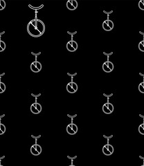 Unicycle Icon Seamless Pattern Y_2110001 © Aayam 4D