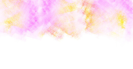 カラフルなブラシタッチのアブストラクトアート