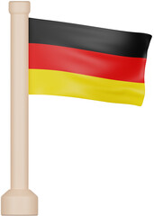 Germany Flag 3D Icon