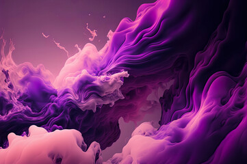 Obraz premium elegant purple pastel abstract wallpaper, purple pastel background