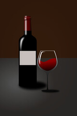 bottle of wine