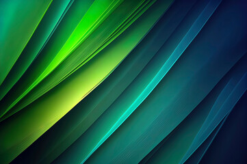 blue and green abstract wave wallpaper, blue and green wave background