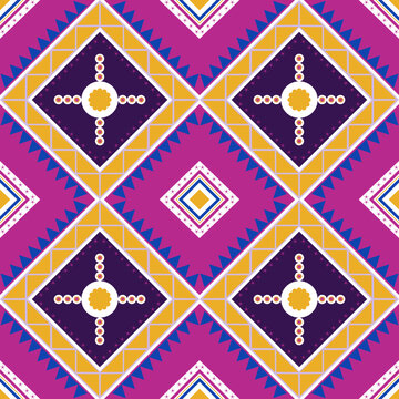 Fabric pattern seanless