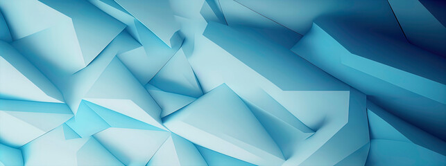 blue pastel abstract wave panoramic wallpaper