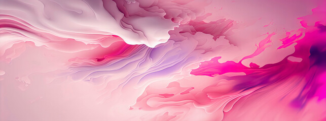 Fototapeta na wymiar Pink abstract wallpaper, panoramic