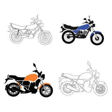 motorcycle Icon vector