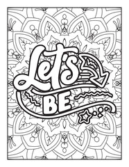 Quotes, Quotes Coloring, Quotes Coloring Pages, positive quotes, typography quotes, typography lettering