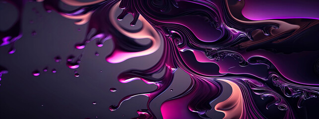 abstract purple, panoramic wallpaper