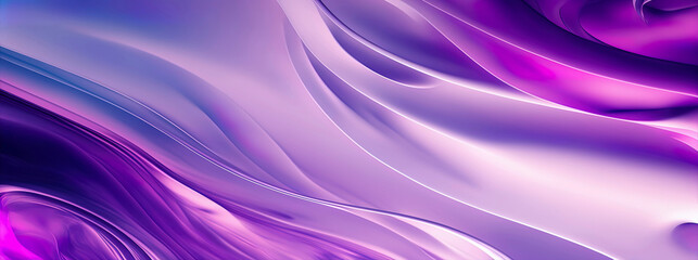 Purple pastel abstract panoramic wallpaper