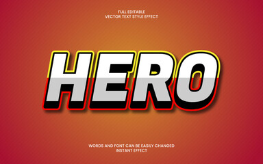 Hero Text Effect