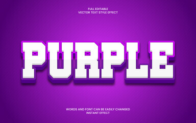 Purple Text Effect