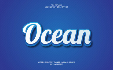 Ocean Text Effect