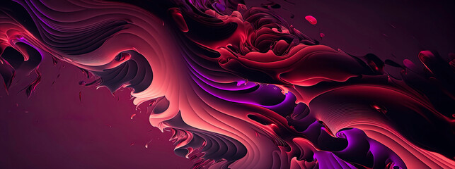 red, pink and purple abstract wallpaper, panoramic background with red, pink and purple colors