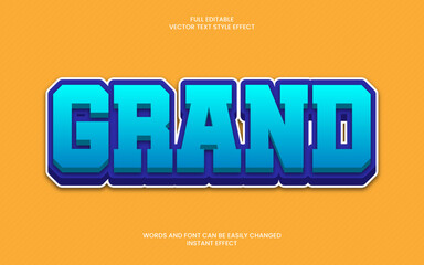 Grand Text Effect
