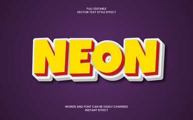 Neon Text Effect