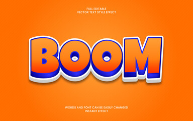 Boom Text Effect