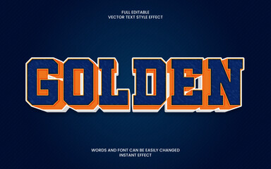 Obraz premium Golden Text Effect