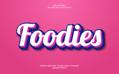 Foodies Text Effect